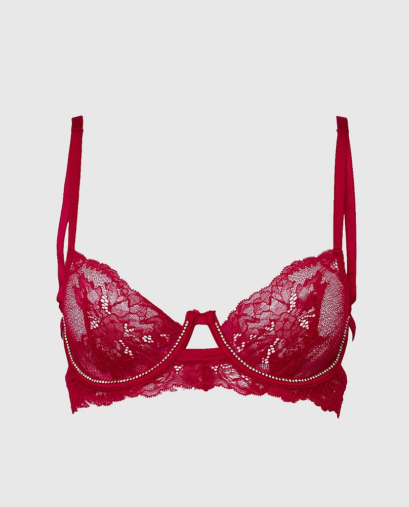 Soutien-gorge balconnet non doublé