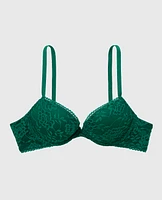 Push Up Bra with Allover Lace