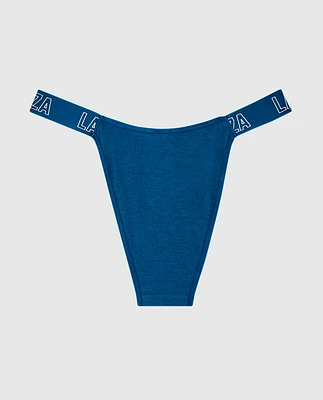 Culotte Cheeky avec bande à logo