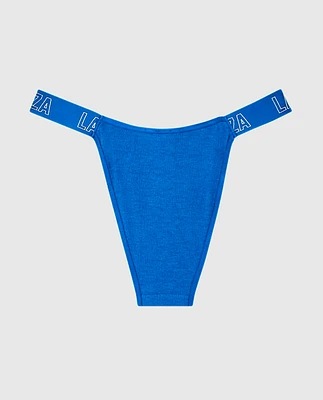 Culotte Cheeky avec bande à logo