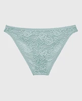 Culotte bikini avec bordure à pois