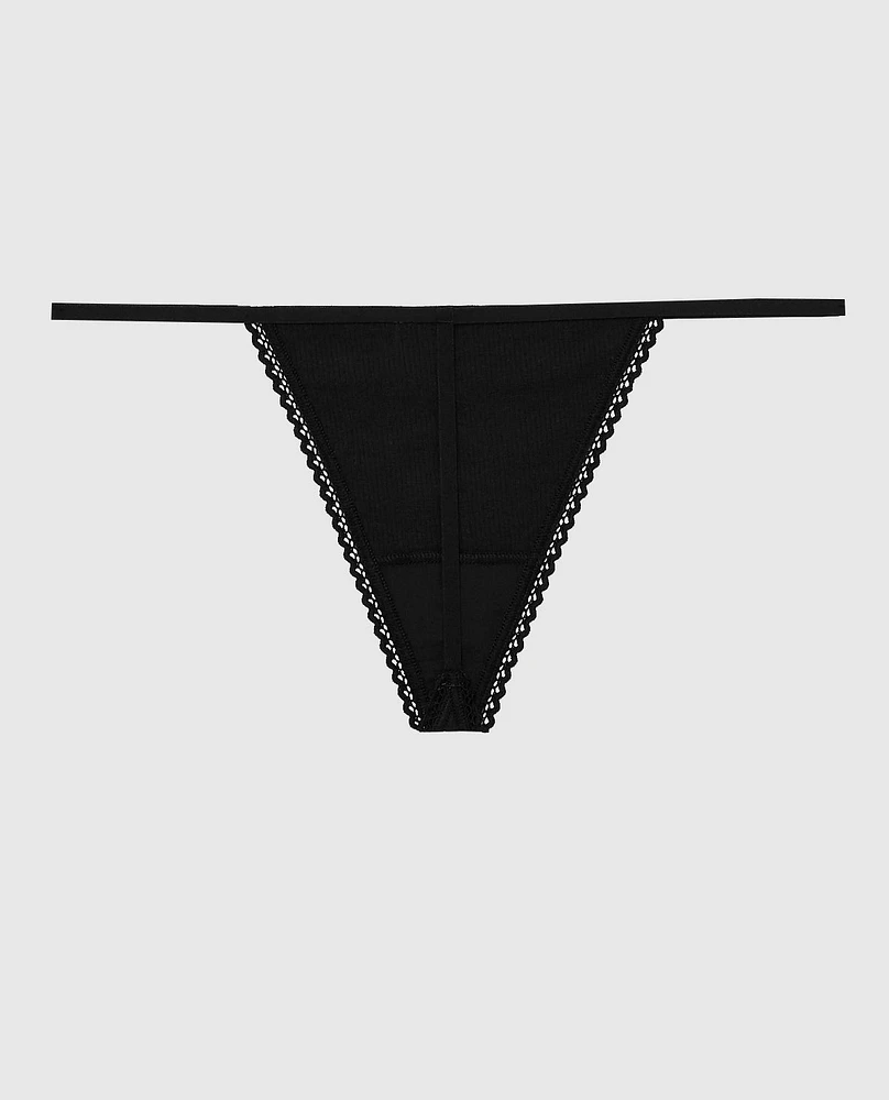 Remix Cotton G-String Panty