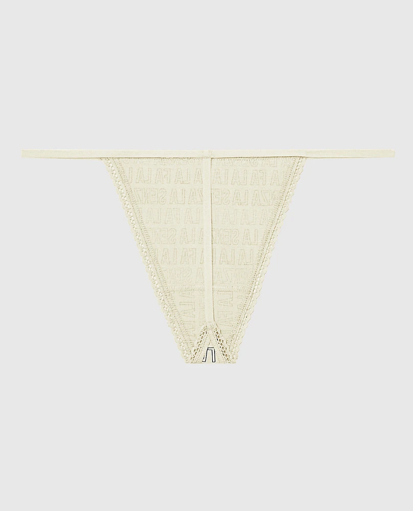 Remix Cotton G-String Panty
