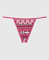 Remix Cotton G-String Panty