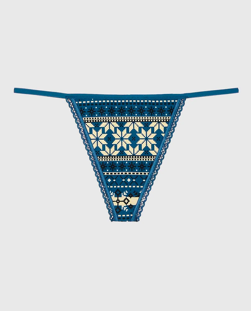 Remix Cotton G-String Panty