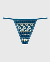 Remix Cotton G-String Panty