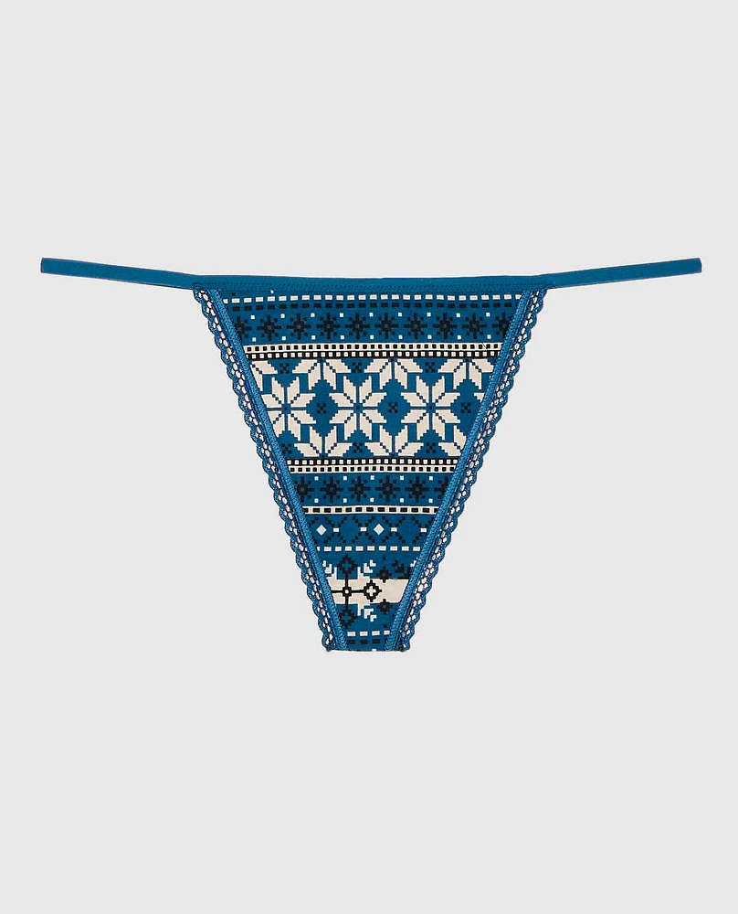 Remix Cotton G-String Panty