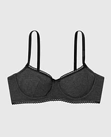 Soutien-gorge balconnet non doublé