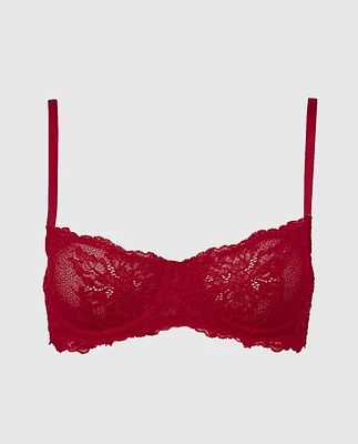 Unlined Balconette Bra