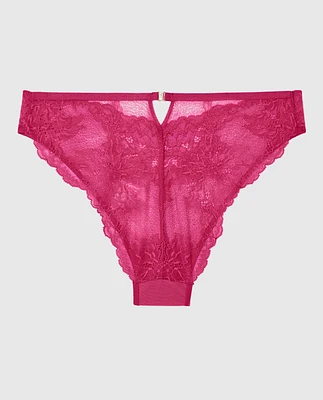 Lace High Leg Cheeky Panty