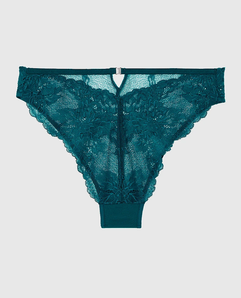 Lace High Leg Cheeky Panty