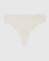 Tanga taille haute invisible No Show