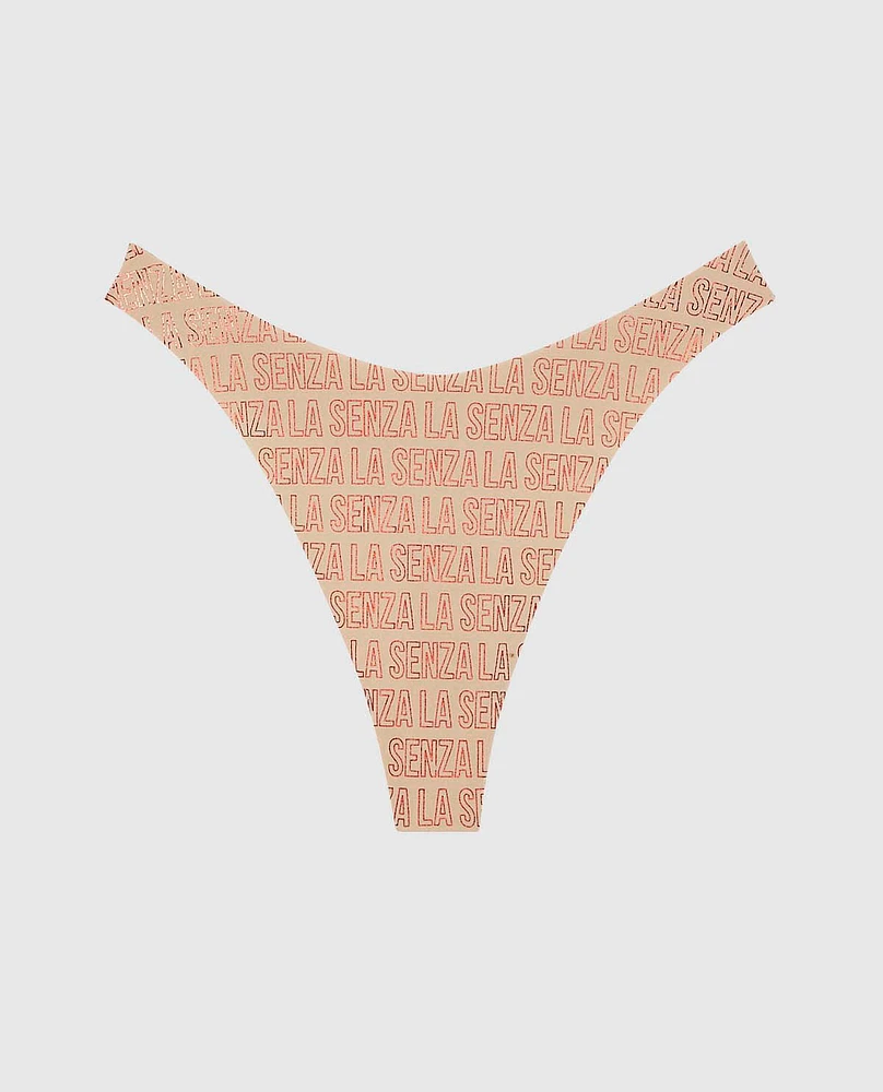 Tanga à jambe échancrée invisible No Show