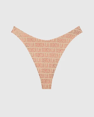 Tanga à jambe échancrée invisible No Show
