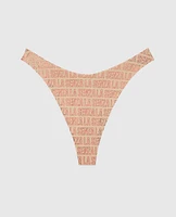 Tanga à jambe échancrée invisible No Show