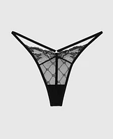 G-String Panty with Logo Band