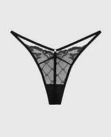 G-String Panty with Logo Band