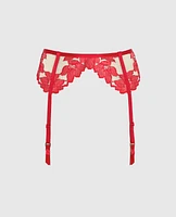 Lace Up Garter Panty