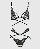 Strappy Unlined Demi Bra