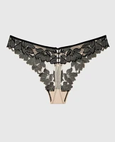 Lace High Leg Thong Panty