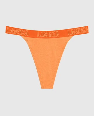 Tanga avec bande à logo
