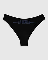 Culotte Cheeky à jambe échancrée invisible No Show
