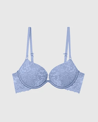 Soutien-gorge pigeonnant en dentelle