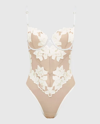 Push Up Balconette Lace Bodysuit