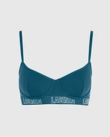 Smooth Cotton Unlined Balconette Bra