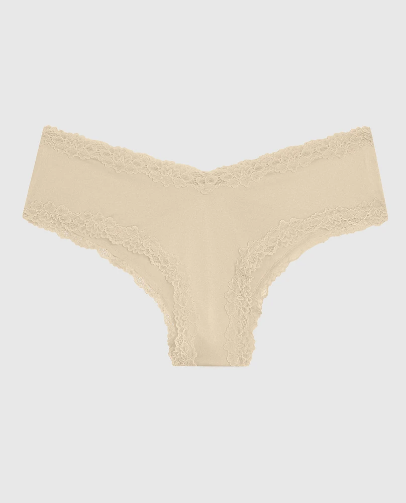 Lace Trim Cheeky Panty