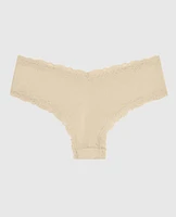 Lace Trim Cheeky Panty