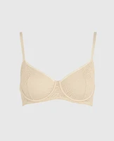 Doux soutien-gorge balconnet non doublé