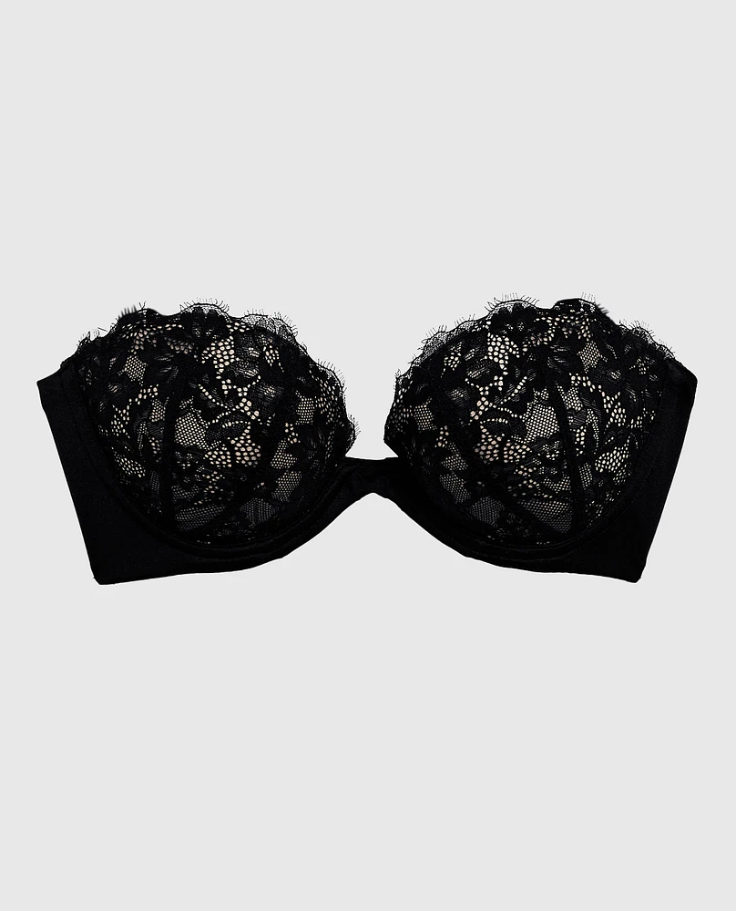 Strapless Lace Bra