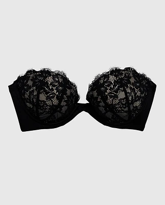 Strapless Lace Bra