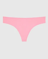 Ribbed Thong Panty Make Me Blush