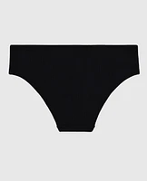 Ribbed Hipster Panty Black