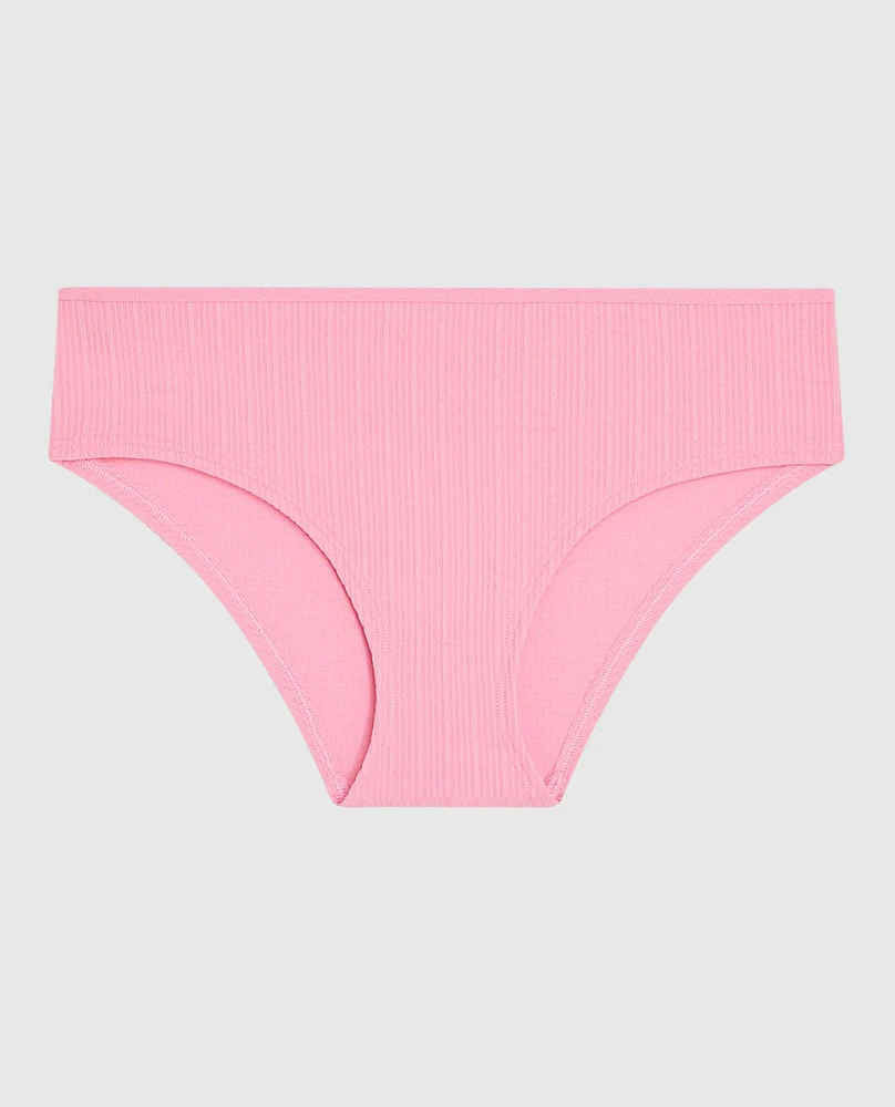 Ribbed Hipster Panty Make Me Blush