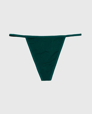 Ultrasoft G-String Panty Emerald Green