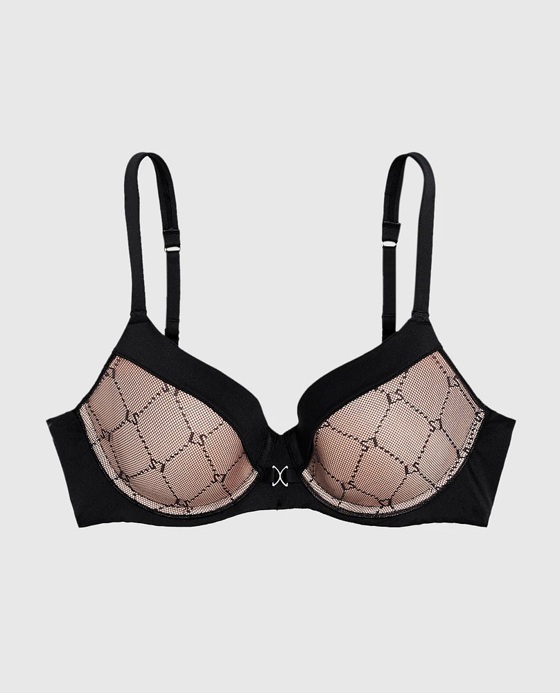 Smooth Lightly Lined Full Coverage Bra