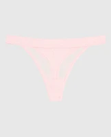 High Leg Medium Rise Thong Panty