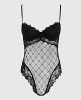 Push Up Lace Bodysuit