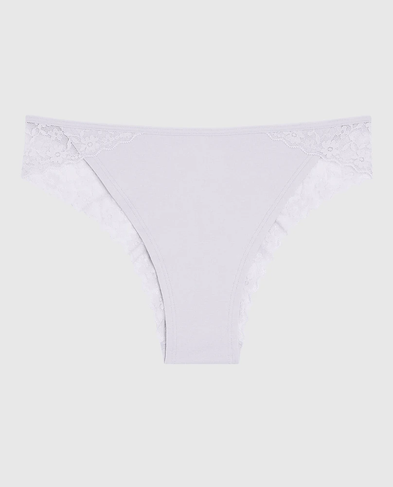 Cheeky Panty with Lace Lavender Cake