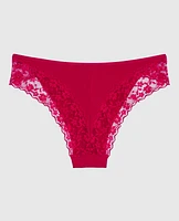 Cheeky Panty with Lace Trim