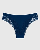 Cheeky Panty with Lace Trim Ocean Cavern