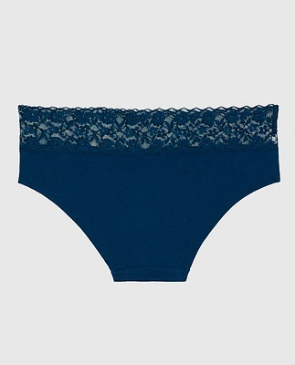 Hipster Panty with Lace Ocean Cavern