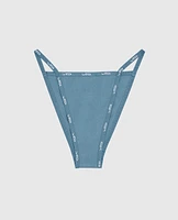 Culotte Cheeky de tous les jours avec bordure à logo