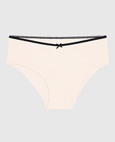 Ultrasoft V-Waist Ribbed Hipster Panty Ivory Dawn