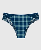 Culotte Cheeky avec bordure en dentelle