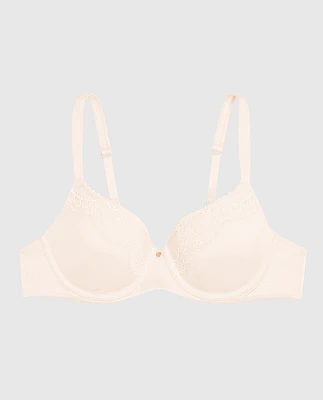 Lightly Lined Full Coverage Bra Ivory Dawn