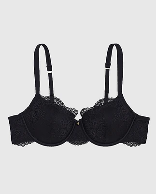 Allover Lace Lightly Lined Balconette Bra